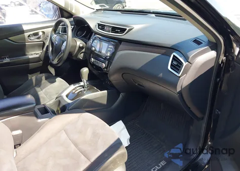 2015 Nissan Rogue Sv from USA, damaged, VIN KNMAT2MV4FP536379